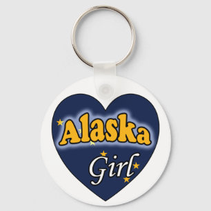 Alaska Girl Nyckelring