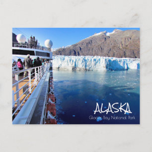Alaska Glacier Bay National Park Postcard Vykort