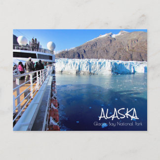 Alaska Glacier Bay National Park Postcard Vykort