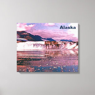 Alaska Glacier Canvastryck
