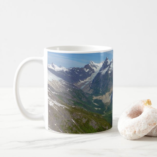 Alaska Glacier-Carved Valley Kaffemugg (Med munk)