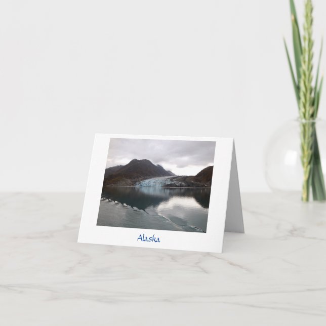 Alaska Glacier Kort (Framsida)