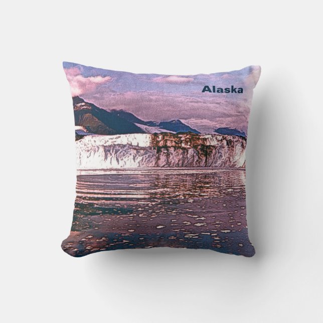 Alaska Glacier Kudde (Framsida)