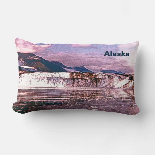 Alaska Glacier Lumbarkudde (Framsida)