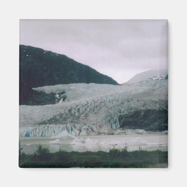 Alaska Glacier Magnet (Framsidan)