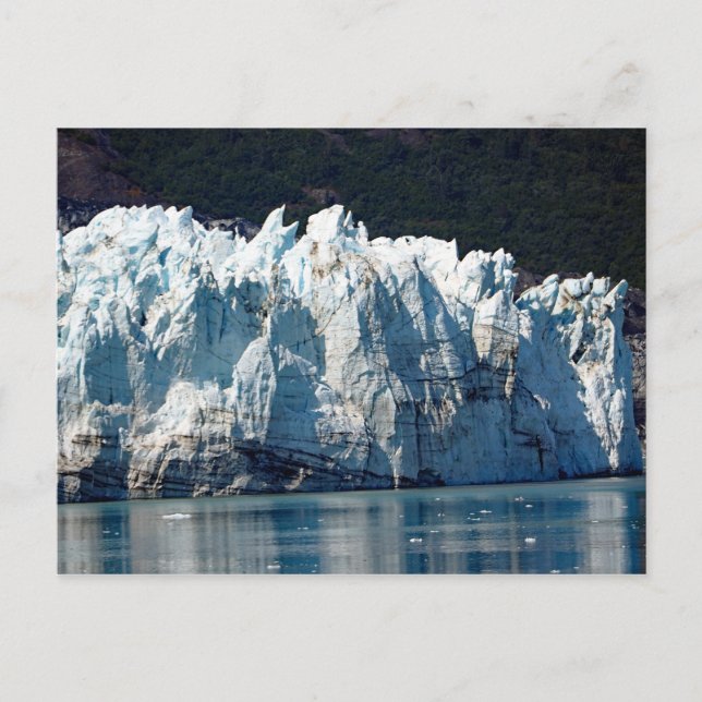 Alaska Glacier Photo Vykort (Framsida)