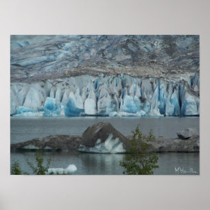 Alaska Glacier Poster