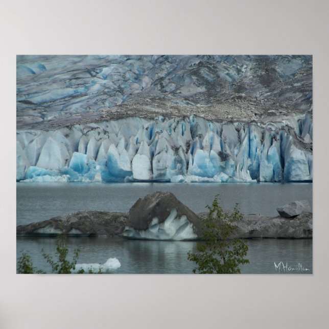 Alaska Glacier Poster (Framsidan)