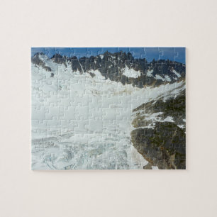 Alaska Glacier Scenia Travel Landscape Pussel