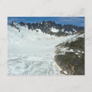 Alaska Glacier Scenia Travel Landscape Vykort