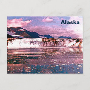 Alaska Glacier Vykort