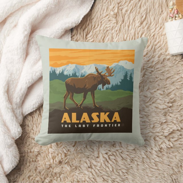 Alaska | Gränsöverskridande möss Kudde (Filt)