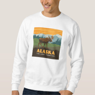 Alaska Gränsöverskridande möss Lång Ärmad Tröja