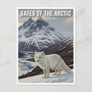Alaska Grind i den arktiska nationalparken Vykort