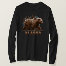 Alaska Grizzly Bear T Shirt