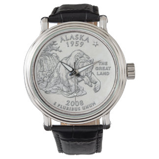 Alaska Grizzly Bear Watch Armbandsur