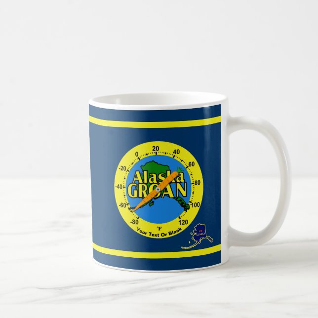 Alaska Groan Thermometer Kaffemugg (Höger)