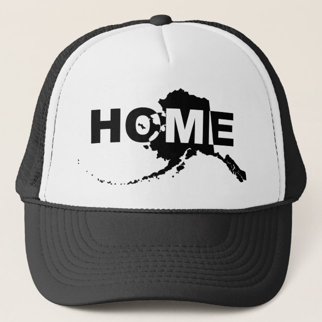 Alaska Home Away från delstaten Boll Cap Hat Keps (Framsida)