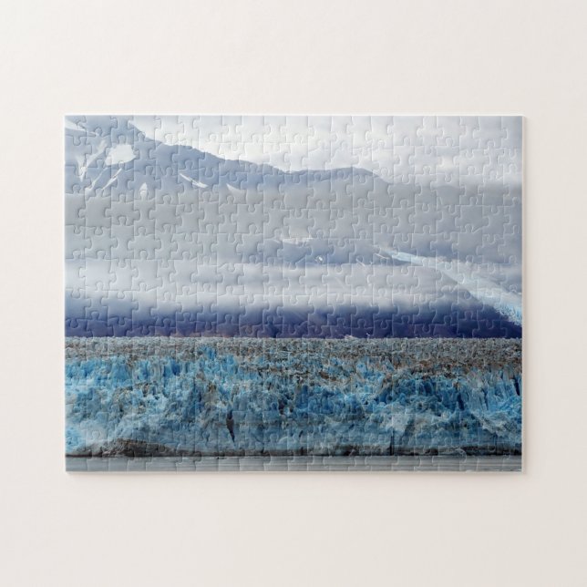 Alaska Hubbard Glacier Photo Pussel (Horisontell)