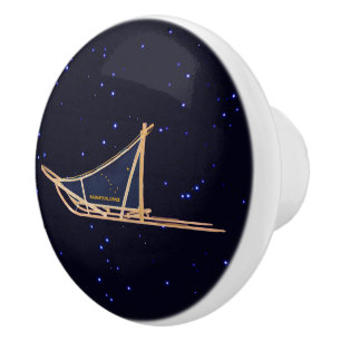 Alaska Hund Sled Mail Knopp