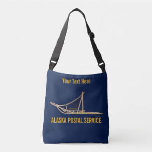 Alaska Hund Sled Postal Carrier Axelväska