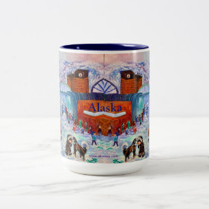 Alaska Husky Kisses, centrala Anchorage mugg