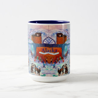 Alaska Husky Kisses, centrala Anchorage mugg