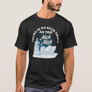 Alaska Husky Sledding Sled Hund Tävla Hund Sled Ri T Shirt