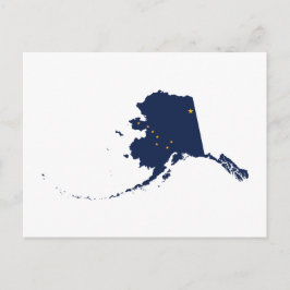Alaska i Blue och Guld Vykort
