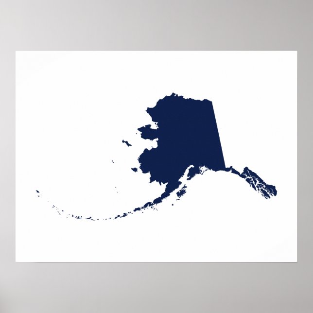 Alaska i Blue Poster (Framsidan)