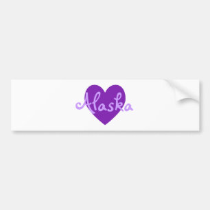 Alaska i Lila Bildekal