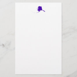 Alaska i Lila Brevpapper