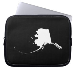 Alaska i White Laptop Sleeve
