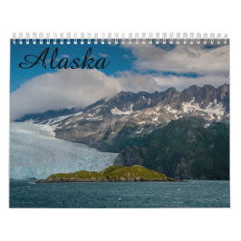 Alaska Ikoniska Landskaps Kalender