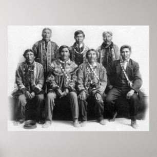 Alaska Indian Chiefs: tidigt 1900-talet Poster