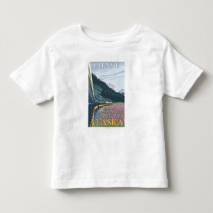 Alaska järnvägplats - jakt, Alaska Tröja