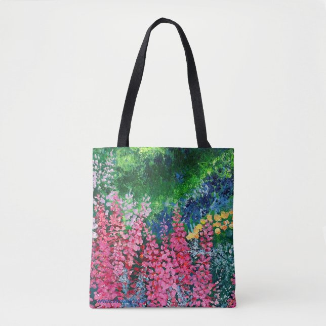 Alaska Jons toppmöte och Fireweed Tote Bag w_ALASK Tygkasse (Framsida)