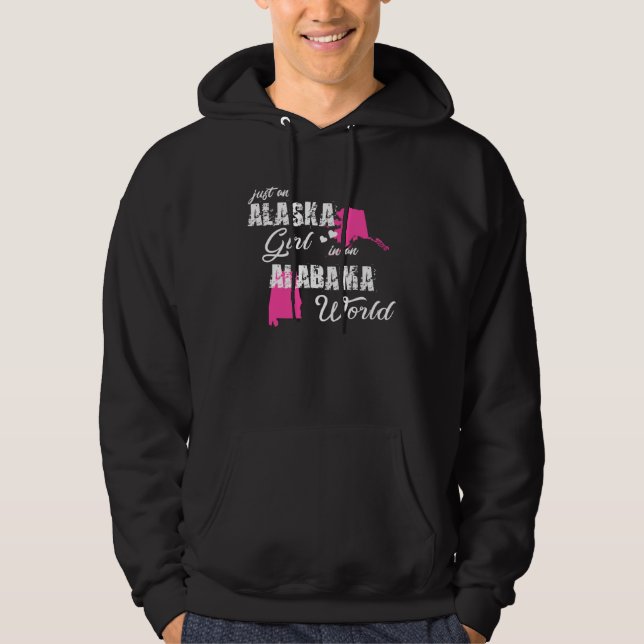 Alaska  Just an Alaska girl in an Alabama Hoodie (Framsida)