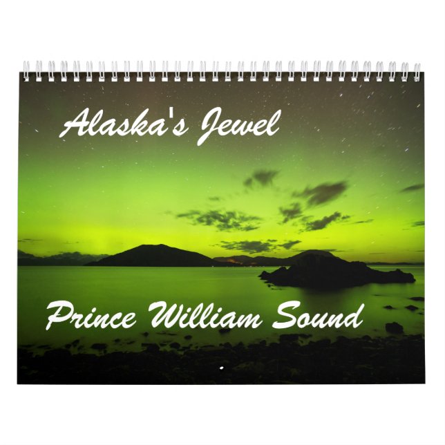 Alaska juvelPrince William Låta Kalender (Omslag)