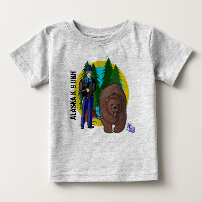 Alaska K-9-enheten T-shirt (Framsida)