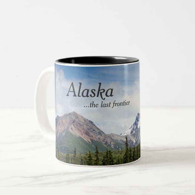 Alaska kaffe koppar - den sist gränsen (Framsida vänster)