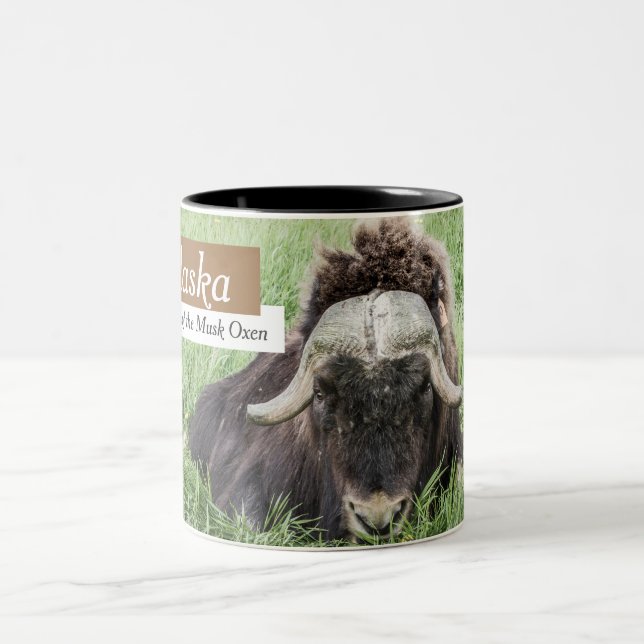 Alaska kaffe koppar - Muskoxar (Center)