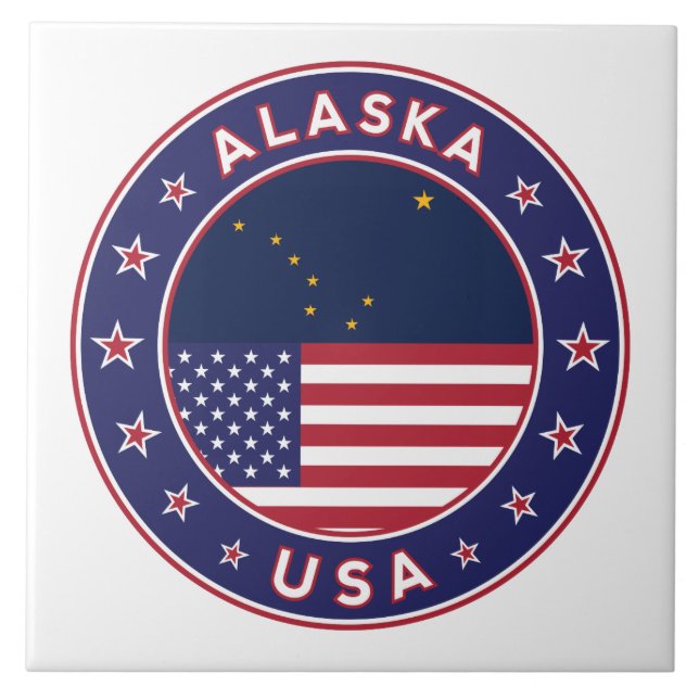 Alaska Kakelplatta (Framsidan)