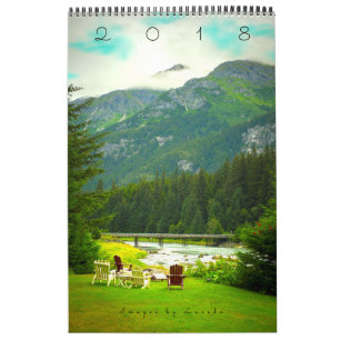 Alaska kalender 2018 med Bio