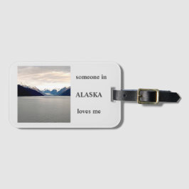 Alaska Kärlek Luggage Tag Bagagebricka
