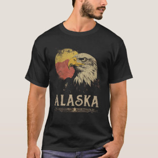 Alaska - Kärlek Natur Vintage Vandring 70s 80s T Shirt