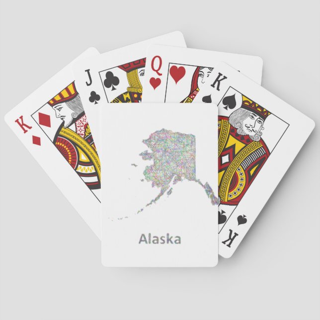 Alaska karta casinokort (Baksidan)