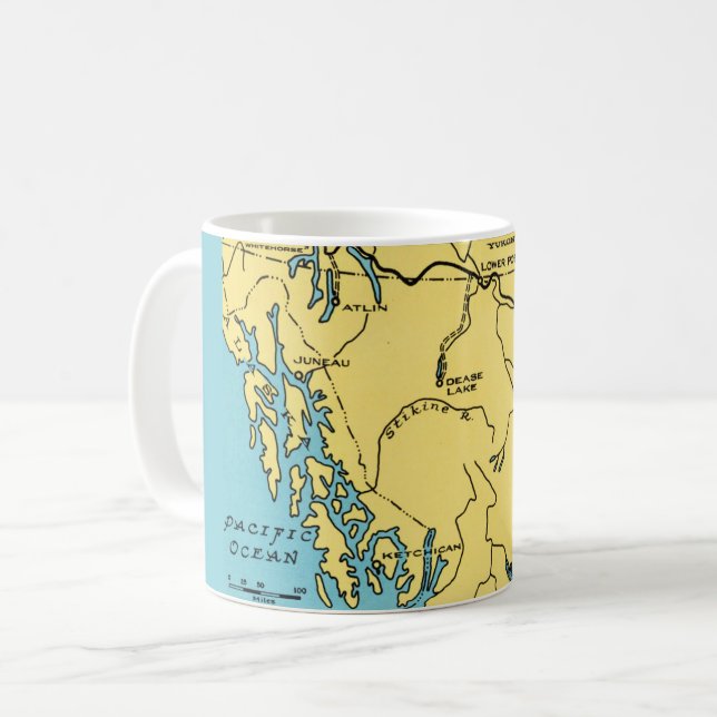 Alaska Kartpostkort Mugg (Framsida vänster)
