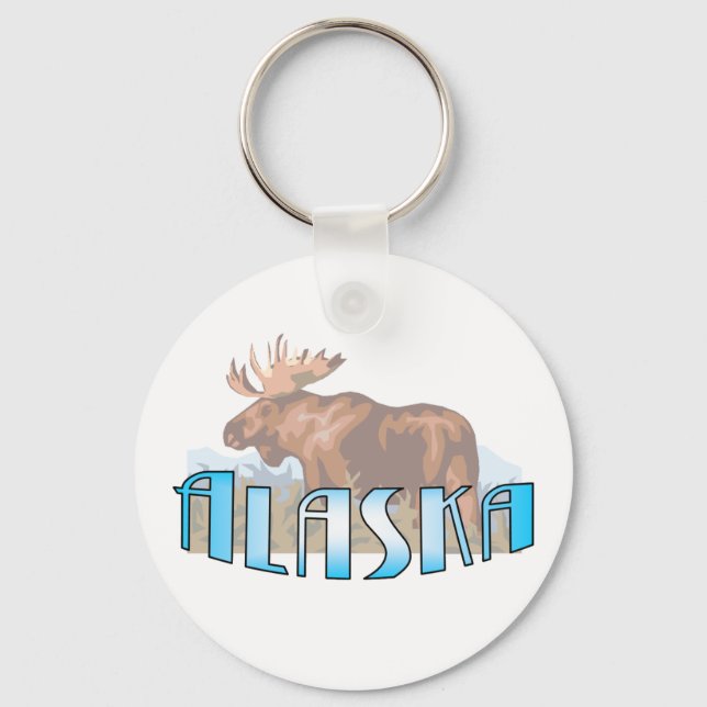 Alaska Keychain Nyckelring (Framsida)