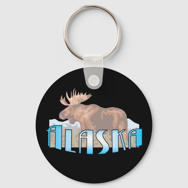 Alaska Keychain Nyckelring (Framsida)
